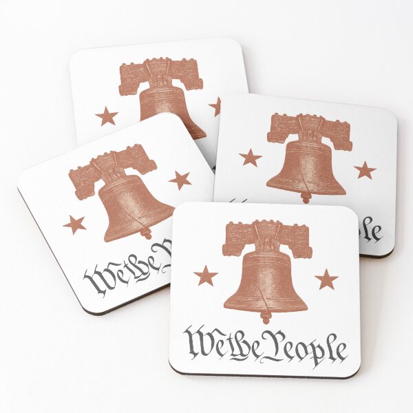 Item preview, Liberty Rings: We the People Vintage Americana Tee designed and sold by Throttle Up Media.