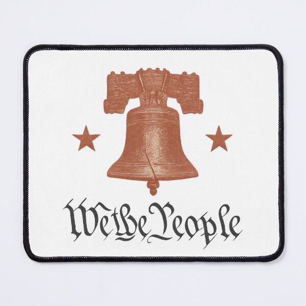 Item preview, Liberty Rings: We the People Vintage Americana Tee designed and sold by Throttle Up Media.