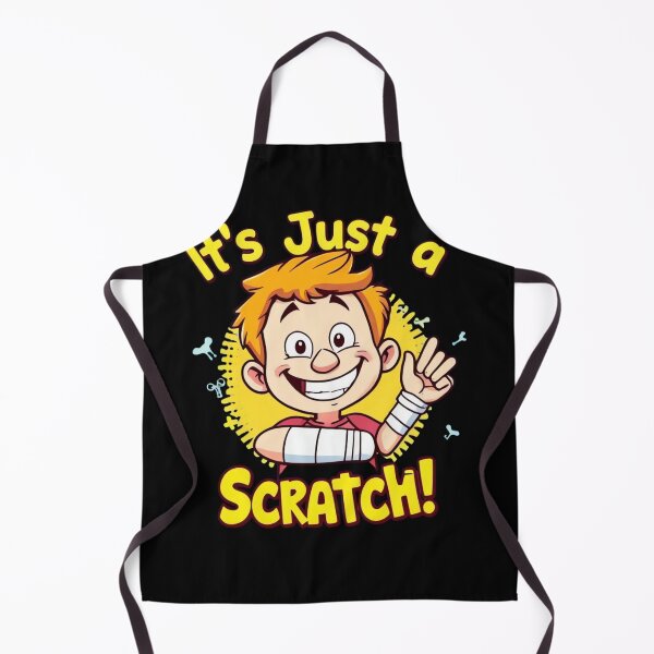 Item preview, It’s Just a Scratch! – Funny Broken Bone Recovery designed and sold by ARTReMi.