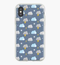 Kawaii Stormy Weather iPhone Case