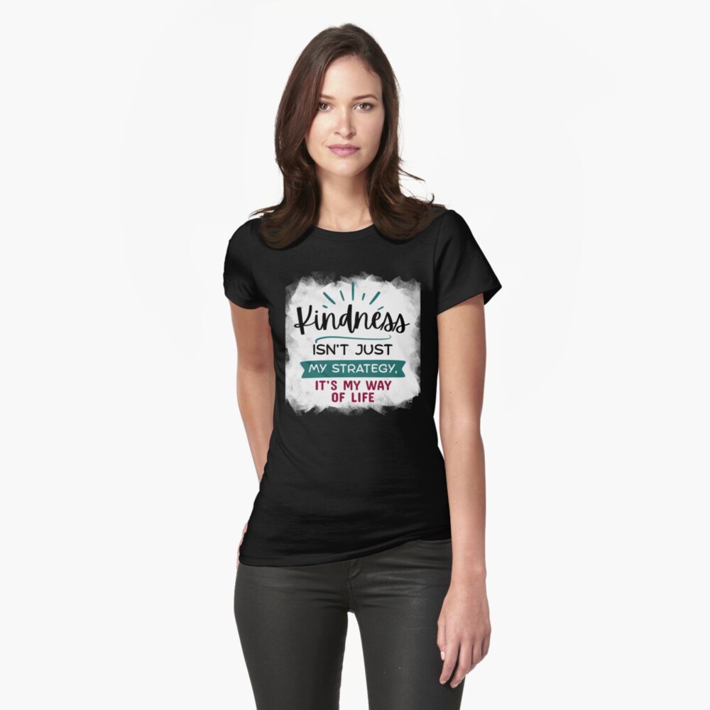 Item preview, Fitted T-Shirt designed and sold by kindnesshero.