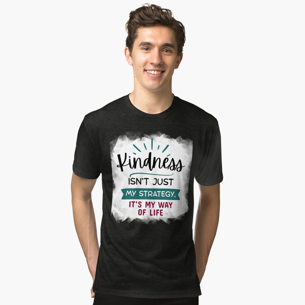 Item preview, Tri-blend T-Shirt designed and sold by kindnesshero.