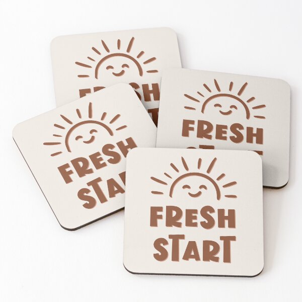 Item preview, Fresh Start - Typography, Funny quotes, Memes designed and sold by RSDigitalPrintDesign.