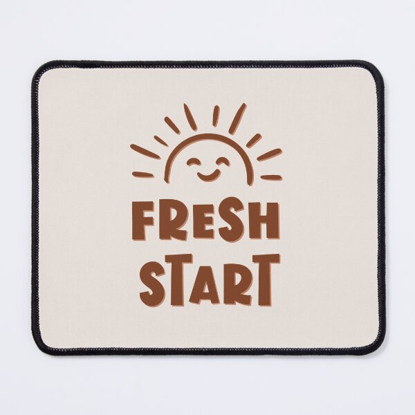 Item preview, Fresh Start - Typography, Funny quotes, Memes designed and sold by RSDigitalPrintDesign.