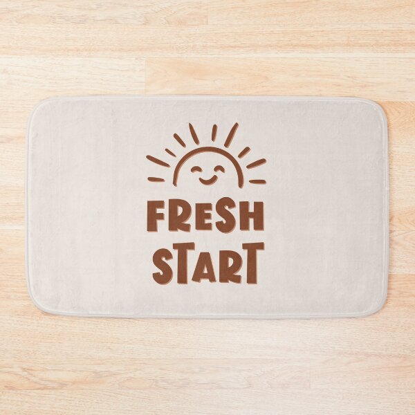 Item preview, Fresh Start - Typography, Funny quotes, Memes designed and sold by RSDigitalPrintDesign.