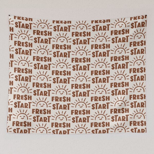 Item preview, Fresh Start - Typography, Funny quotes, Memes designed and sold by RSDigitalPrintDesign.