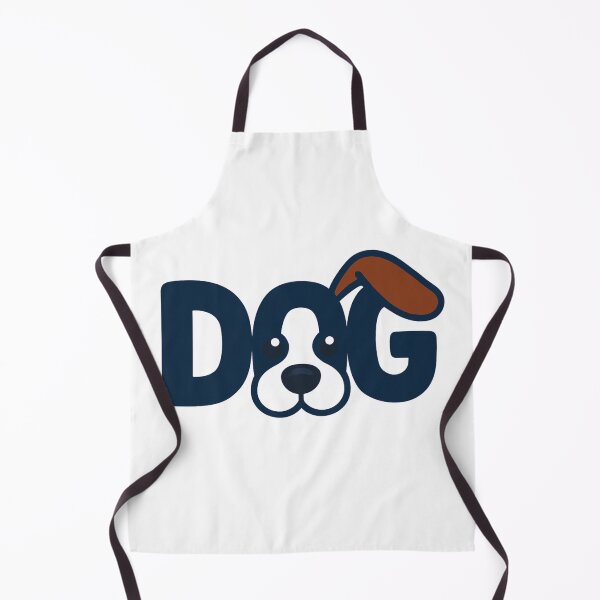 Item preview, Cute DOG Typography Logo with Puppy Eyes and Ears designed and sold by Akhidrai.