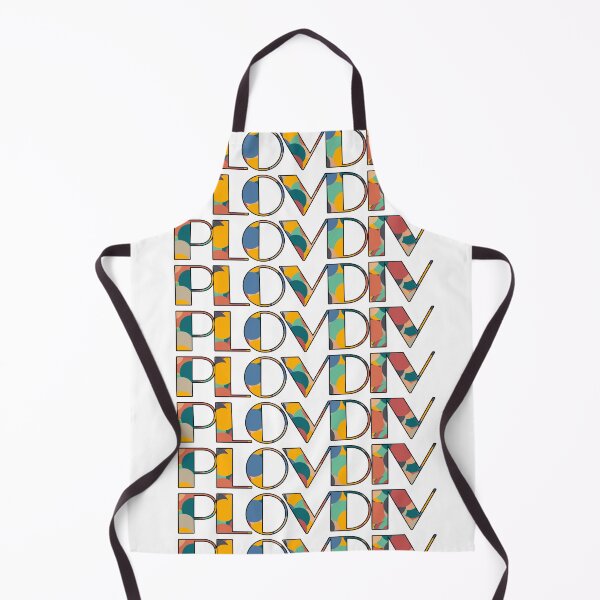 Item preview, Plovdiv Retro Pop Typography – Vibrant City Name Art designed and sold by Wanderful-roads.