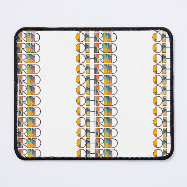 Item preview, Ohrid Retro Pop Typography – Vibrant City Name Art designed and sold by Wanderful-roads.