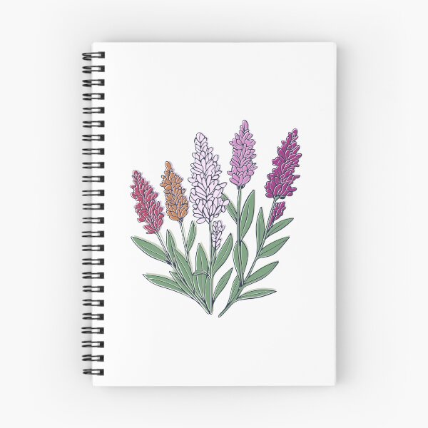 Item preview, lavender lesbian flag designed and sold by SapphicStore.