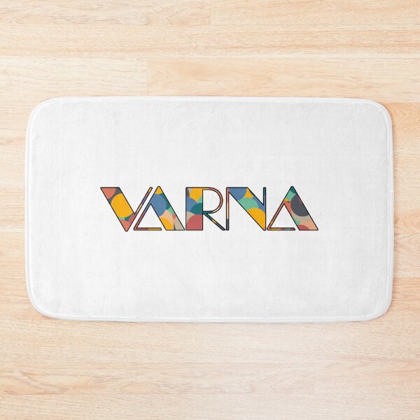 Item preview, Varna Retro Pop Typography – Vibrant City Name Art designed and sold by Wanderful-roads.