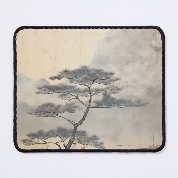 Item preview, Vintage Japanese style pine tree designed and sold by filigreedigital.