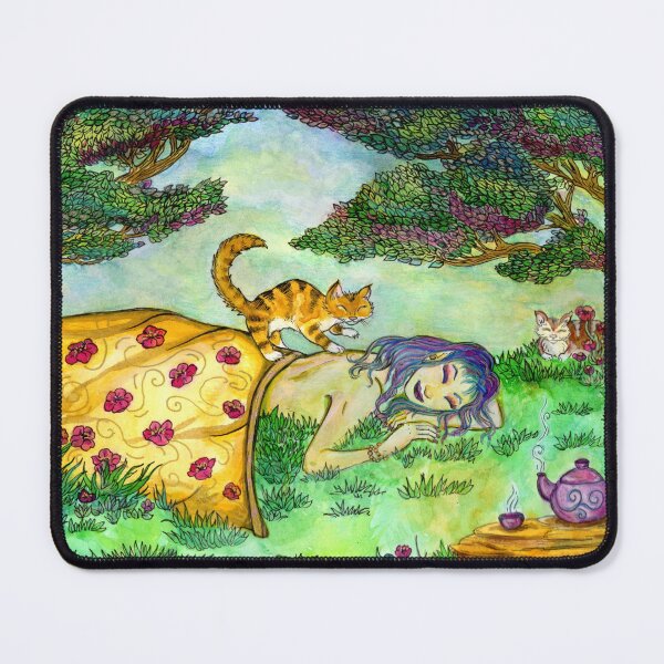 Item preview, "Woodland Cat Spa" designed and sold by MsFledermaus.