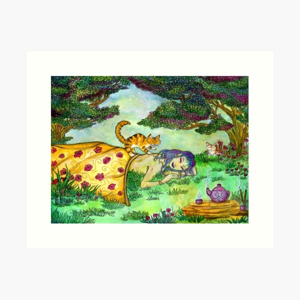 Item preview, "Woodland Katzen-Spa" designed and sold by MsFledermaus.
