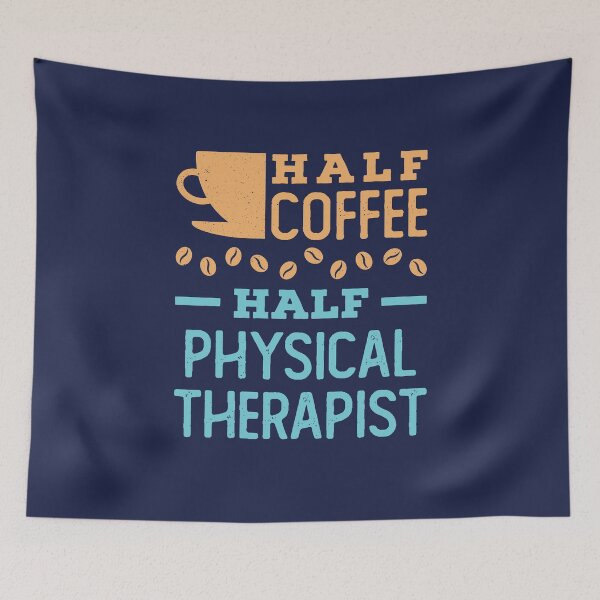 Item preview, Half Coffee Half Physical Therapist designed and sold by jaygo.