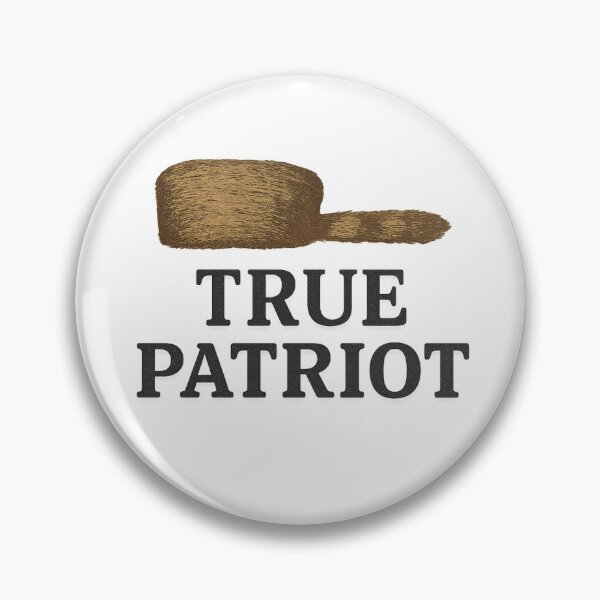 Item preview, True Patriot: Davy Crockett Frontier Spirit Tee designed and sold by Throttle Up Media.