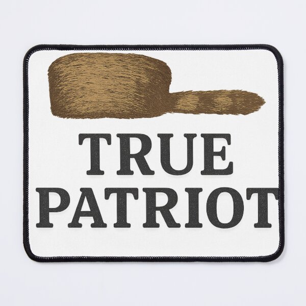 Item preview, True Patriot: Davy Crockett Frontier Spirit Tee designed and sold by Throttle Up Media.