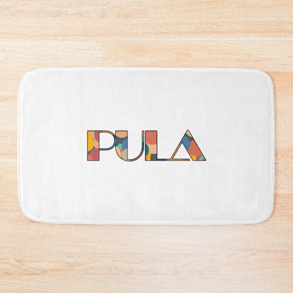 Item preview, Pula Retro Pop Typography – Vibrant City Name Art designed and sold by Wanderful-roads.