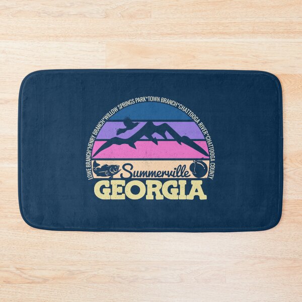 Item preview, Summerville Georgia Sunset Retro Vintage Local Pride Logo designed and sold by CRHPOD20.