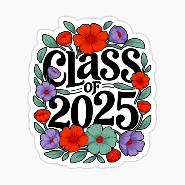 Item preview, 2025 Senior Graduation Gift Beautiful Floral T-Shirt designed and sold by EthosWear.