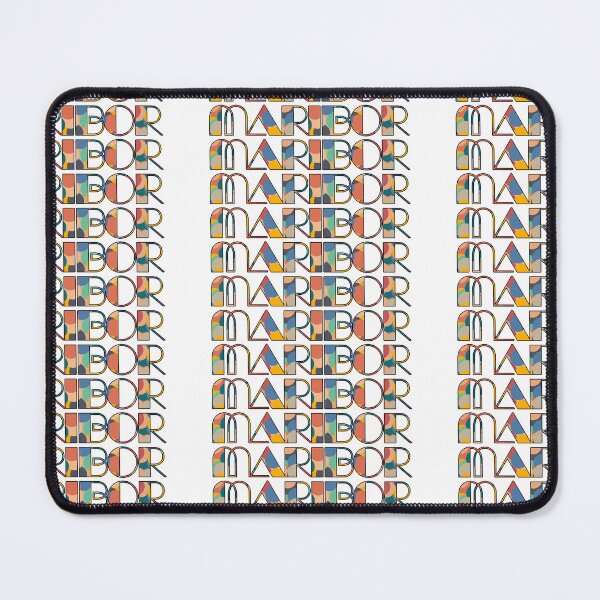 Item preview, Maribor Retro Pop Typography – Vibrant City Name Art designed and sold by Wanderful-roads.