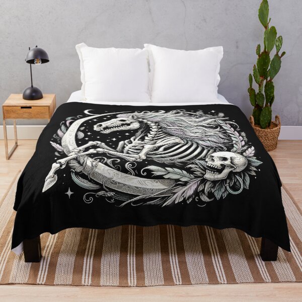 Item preview, Halloween Skeleton Horse Shirt designed and sold by candiscamera.