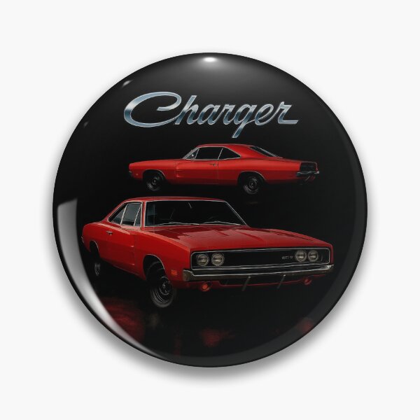 Item preview, 1970 Charger R/T Red Classic Muscle Car Art designed and sold by TheArtOfCar.