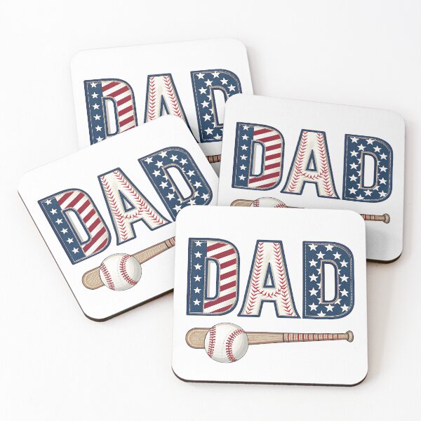 Item preview, Baseball DAD Sublimation | Father’s Day, Patriotic Sports Dad, Baseball T-Shirt designed and sold by Bouchey.