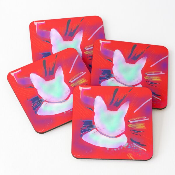 Item preview, Cat Abstract designed and sold by Watermytea.