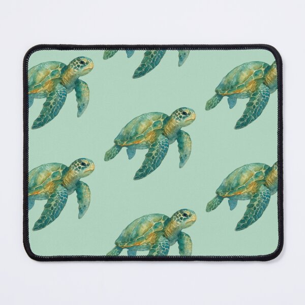 Item preview, Watercolor Sea Turtle Illustration designed and sold by Aakame.