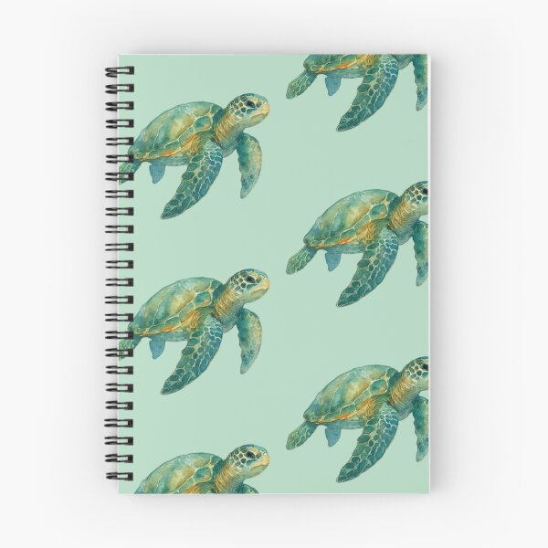 Item preview, Watercolor Sea Turtle Illustration designed and sold by Aakame.
