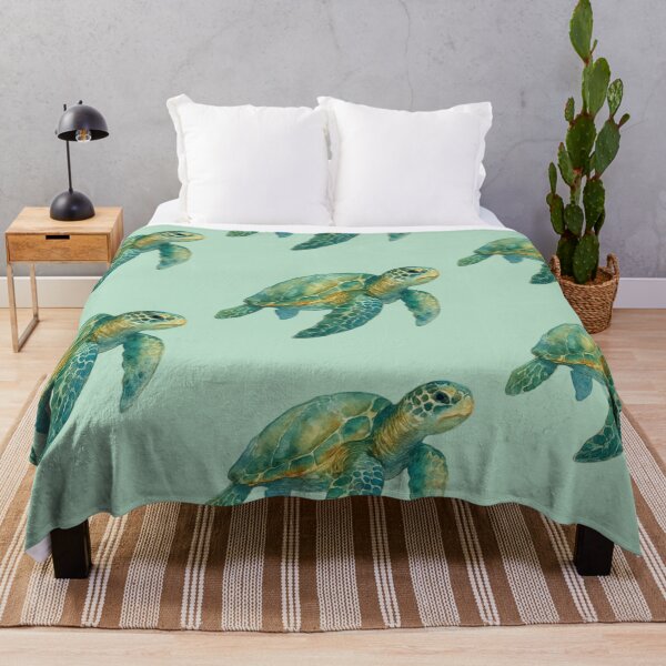 Item preview, Watercolor Sea Turtle Illustration designed and sold by Aakame.