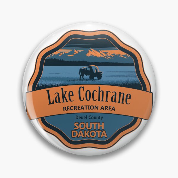 Item preview, Lake Cochrane Recreation Area, Deuel County, South Dakota designed and sold by Wanderful-roads.