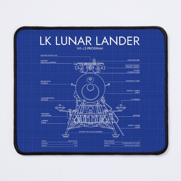 Item preview, LK Lunar Lander. N1-L3 Complex. English (Blueprint) designed and sold by BGALAXY.