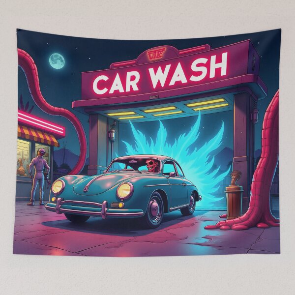 Item preview, Midnight Mutation Car Wash designed and sold by AlienInkvasion.
