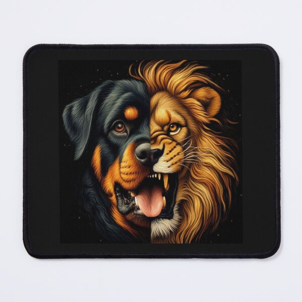 Item preview, Rottweiler & Lion designed and sold by 123ks.