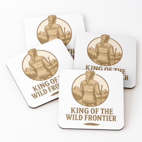 Item preview, King of the Wild Frontier: Wilderness Watcher Retro Tee designed and sold by Throttle Up Media.