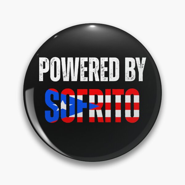 Item preview, Powered by Sofrito Puerto Rico boricua pride hispanic roots 2025 designed and sold by erozzz.
