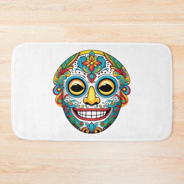 Item preview,  Colorful Sugar Skull Day of the Dead designed and sold by olenapetol.