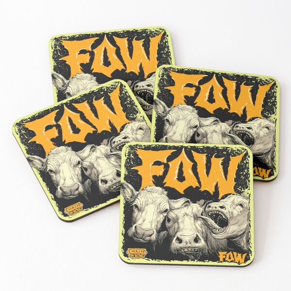 Item preview, Fow the cow rock band designed and sold by Brendon987.
