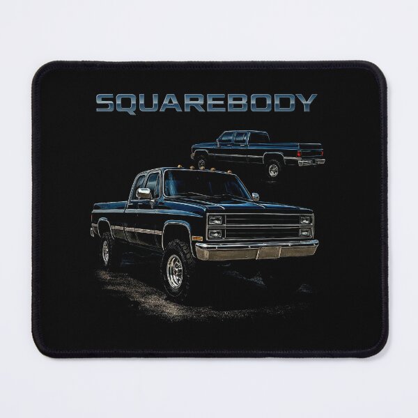 Item preview, Squarebody Chevy 3500 Crew Cab – Bold Vintage Truck with Lifted Stance designed and sold by TheArtOfCar.
