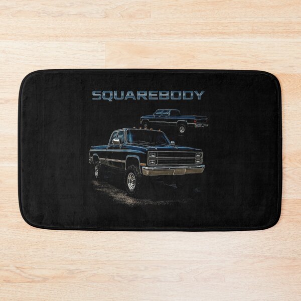 Item preview, Squarebody Chevy 3500 Crew Cab – Bold Vintage Truck with Lifted Stance designed and sold by TheArtOfCar.