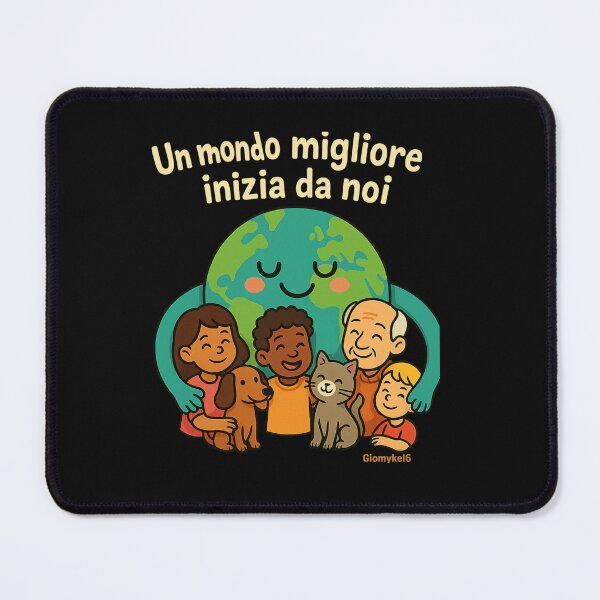 Item preview, Un mondo da sistemare (con un sorriso) designed and sold by Giomyke16.