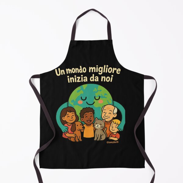 Item preview, Un mondo da sistemare (con un sorriso) designed and sold by Giomyke16.