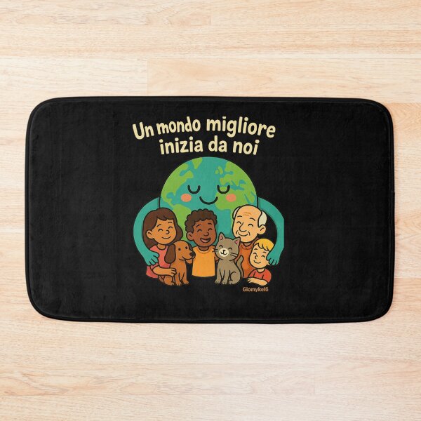 Item preview, Un mondo da sistemare (con un sorriso) designed and sold by Giomyke16.
