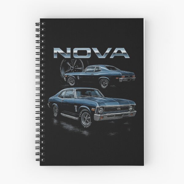 Item preview, 1970 Chevy Nova SS 396 – Classic Muscle Car in Midnight Blue designed and sold by TheArtOfCar.