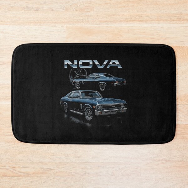 Item preview, 1970 Chevy Nova SS 396 – Classic Muscle Car in Midnight Blue designed and sold by TheArtOfCar.