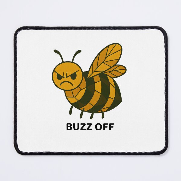 Item preview, Buzz Off - Angry Bee Attitude designed and sold by celtveor.