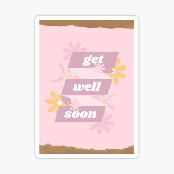Item preview, Get Well Soon card! designed and sold by digitalartbyamyh.