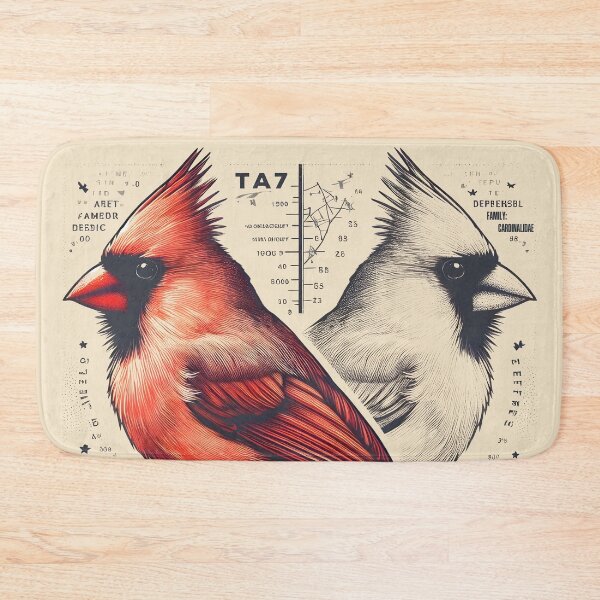 Item preview, Northern Cardinal 5 designed and sold by theAVIARY7.
